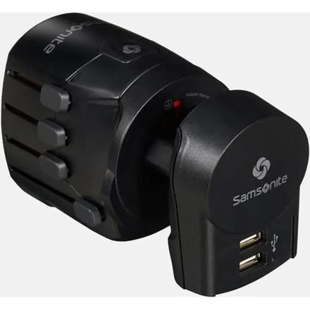 Samsonite World Adaptor Pro 3 + USB black