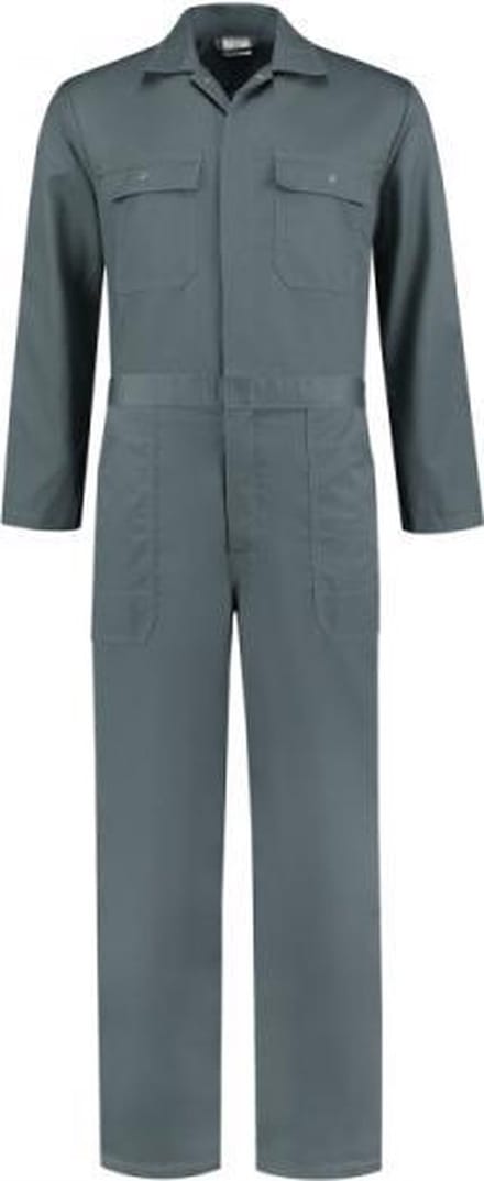 Overall polyester/katoen grijs maat 53