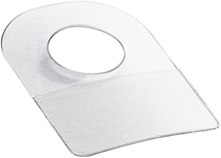 Display Hangers van 25 x 35 mm / Hang Tabs - Rol van 500 stuks - type: SPN-02