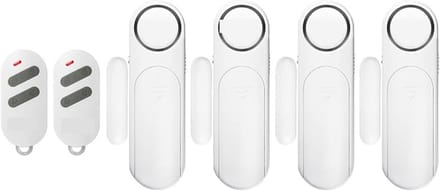 Deur Sensor Alarm - Raam Contact - Huis Beveiliging - 120dB Luide Sirene - 300ft Bereik - Wit