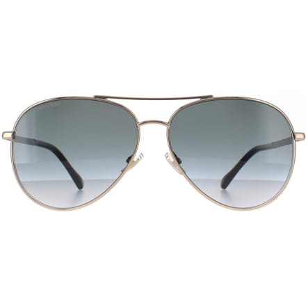 Jimmy Choo DEVAN/S RHL 9O goud zwart donkergrijs gradiÃ«nt zonnebril