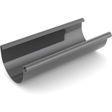 Grafiet Regenpijp 2m - System 75 Dakgoot