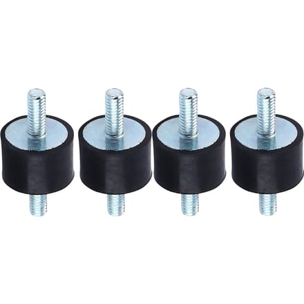 Luchtcompressor Pomp Anti-Vibratie Rubberen Montage Schokdemper M4 15*10