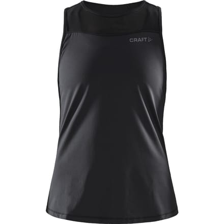 Craft - L Charge St Singlet Dames Sporttop - Black