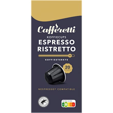 Koffiecups espresso ristretto