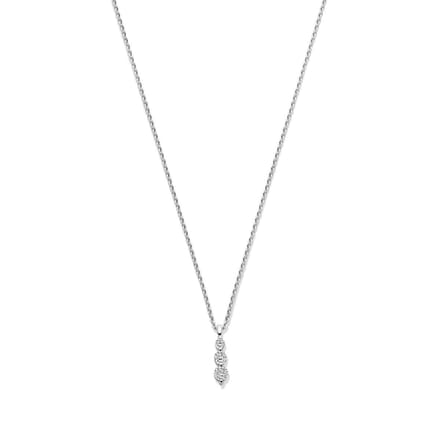 Collier zirkonia 42 - 45 cm
