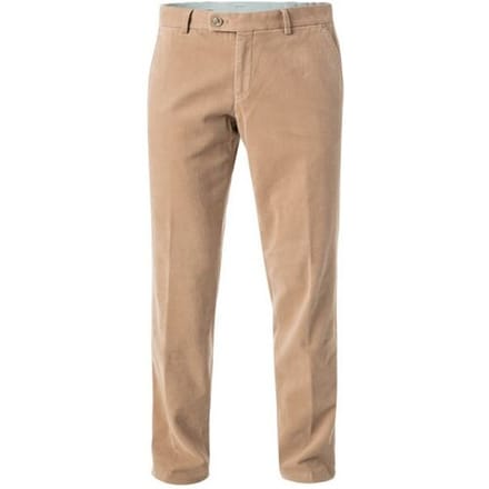 Hiltl Broek Trento Twill Cotton Stretch Walnut / male