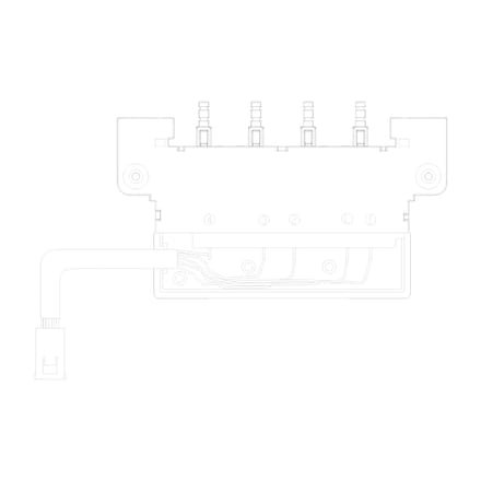 AEG set, electronische hoofdmodule, installatie 61027975