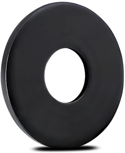 Sluitringen M6 - Platte ringen - Bevestigen van schroeven - 50 stuks koolstofstaal - 120 x 120 x 10 mm