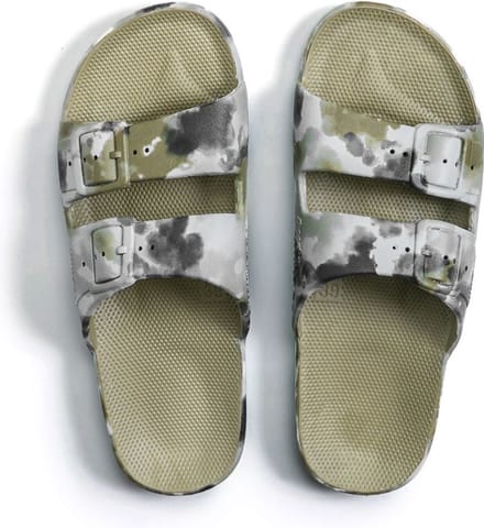 FREEDOM MOSES SLIPPERS BANDHANI KHAKI-24/25