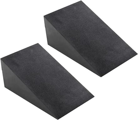 Yoga Matten Set - Squat Blokken - Kracht Training - Verstelbare Helling - 15 x 12 x 5 cm - Zwart