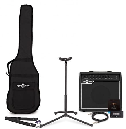 35 Watt Basversterker & Accessoires Pakket door Gear4music
