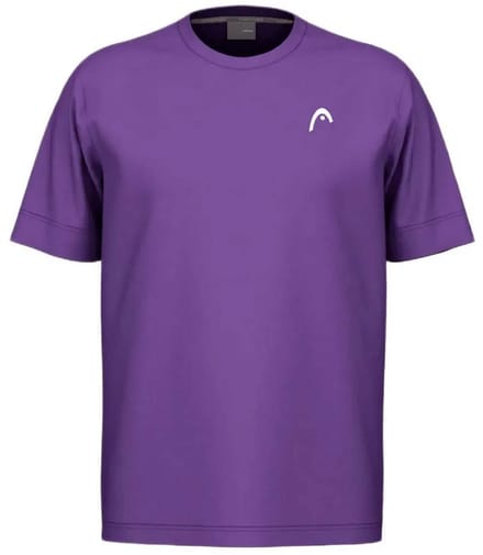 Tennisshirt HEAD Men Slice II T-Shirt Purple-L