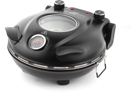 Jently pizza maker - pizzaoven - pizzarette - elektrisch - vlambestendig - stenen plaat