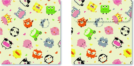Bee's Wax - Lunchzak Kids Set van 2 Stuks - Bijenwas - Multicolor