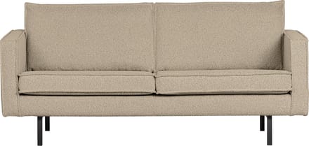 WOOOD Rodeo Bank 2.5-Zits - Bouclé - Beige - 85x190x86