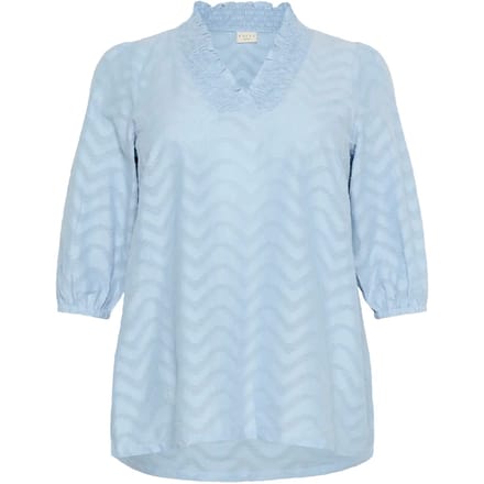 Damesblouse met lange mouwen KAFFE Curve Vitana