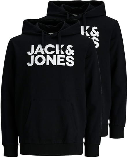 Jack & Jones Heren hoddie 2 pack Corp
