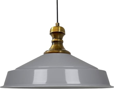 Bamyum Industriële Hanglamp, Moderne Metalen Grijs Lamp