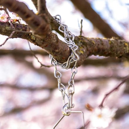 Ophangketting lengte: 30 cm