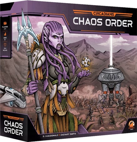Circadians Chaos Order Bordspel - EN