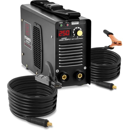 Stamos Pro Series Elektroden lasapparaat - 250 A - 8 meter kabel - Hot Start - PRO 10020228