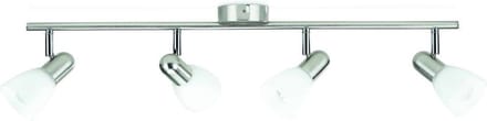 Philips Jute balk/buis nikkel 4x40W 230V