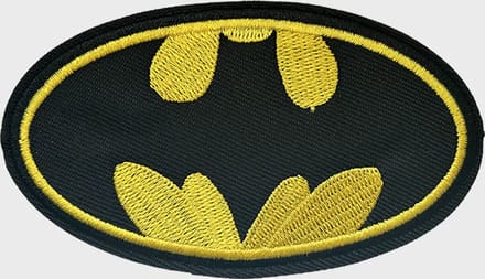 Patchy® – Batman Halloween Strijk Embleem Patch 7.8 x 4.3 cm