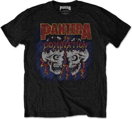 Pantera - Domination Heren T-shirt - M - Zwart