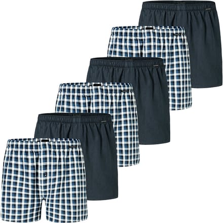Schiesser Heren boxershort 6 pack Web