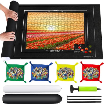 SCH® Puzzeltafel - Puzzel - Zwart - ‎1cm x 1cm x 1cm