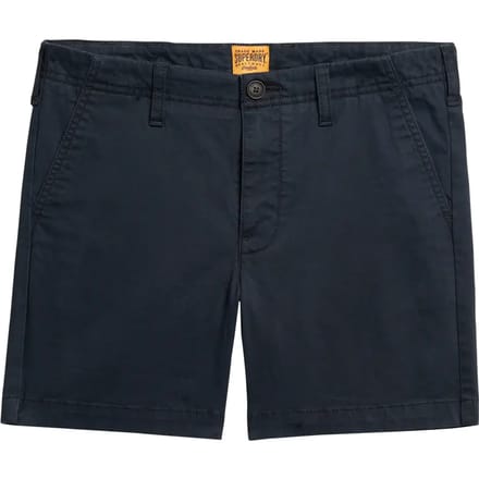 Superdry Classic Korte Broek Blauw XS Vrouw
