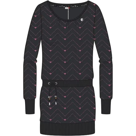 Damesjurk met lange mouwen Ragwear Alexa Zig Zag