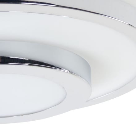 HighLight plafondlamp Master IP44 Ø 35 cm - chroom