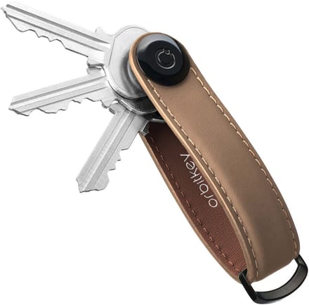 Orbitkey Sleutel Organizer mocha