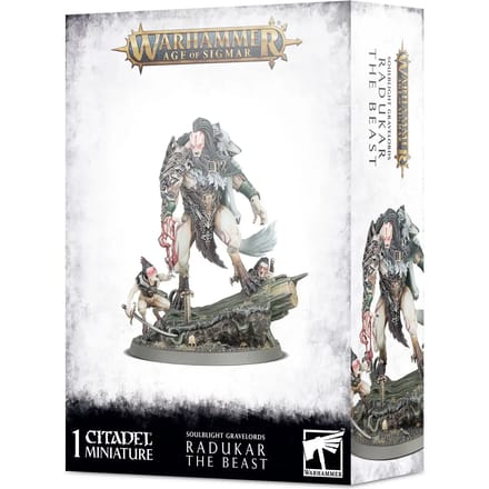 Beeldje Games Workshop Warhammer AoS - Soulblight Gravelords Radukar The Beast