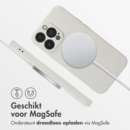 imoshion Color Backcover met MagSafe voor de Apple iPhone 13 Pro - Beige