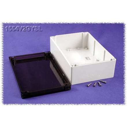 Hammond Electronics 1554V2GYSL Universele behuizing 240 x 160 x 90 Polycarbonaat Grijs 1 stuk(s)