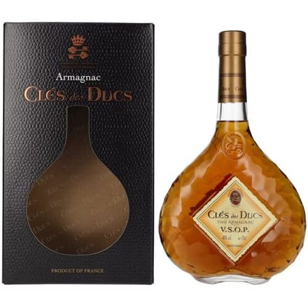 Clés des Ducs Vieil Armagnac V.S.O.P. 40% Vol. 0,7l in geschenkverpakking