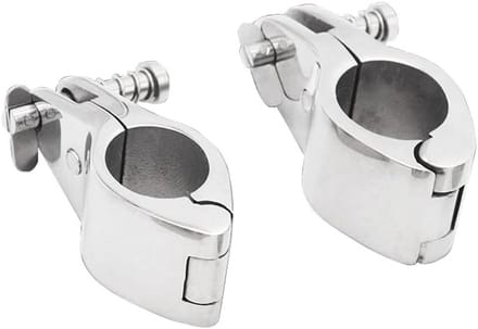 Bimini Top Jaw Slide Clips - RVS 316 Heavy Duty Boot Marine Hardware, Hinge Rail Bevestiging en Accessoires