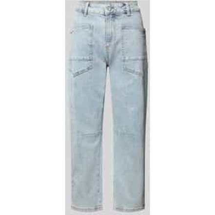 barrel fit Jeans met opgezette Zakken (onderstuk)