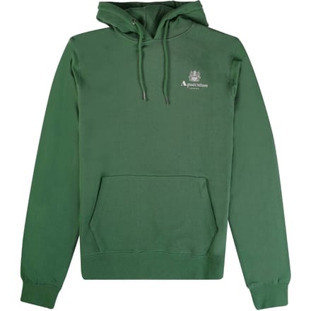 Aquascutum Active Small Logo Groene Hoodie