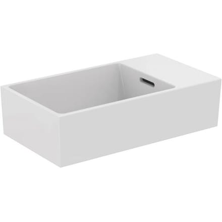 Ideal Standard hand wash basin 45 cm, tap ledge r., o. HL, w. ÜL T392201