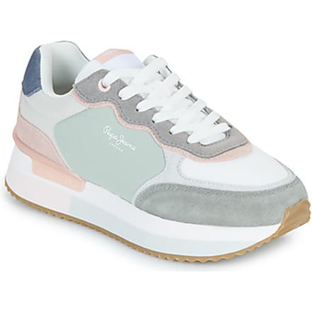 Pepe Jeans Rusper Class veelkleurige leren sportschoenen