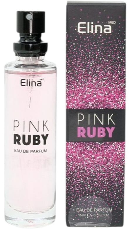 Elina Parfum Pink Ruby For Woman Eau de Parfum 15ml