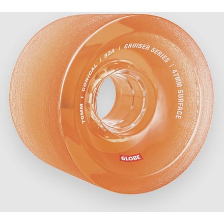 Globe Conical Cruiser 70mm Wheels oranje
