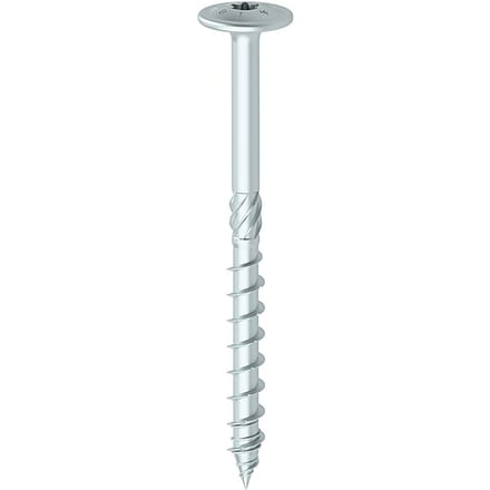 Tellerkopschroeven verzinkt 8.0 x 140mm T40 | 50 stuks