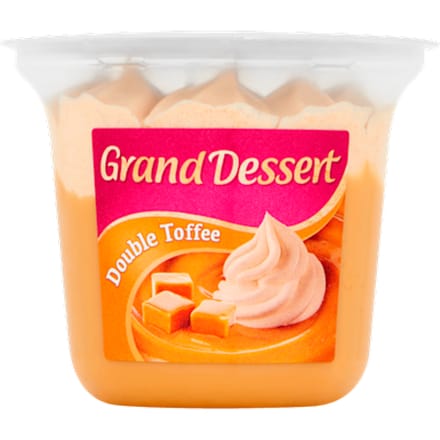 Grand dessert double toffee