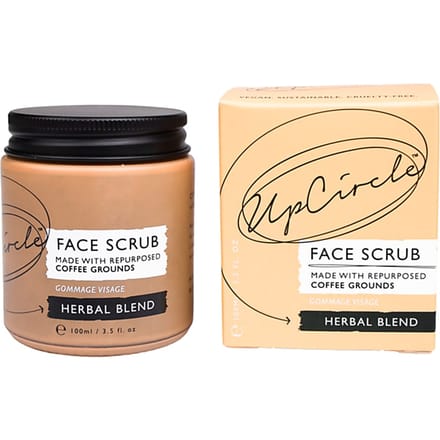 UpCircle Gezichtsscrub met Koffie & Rozenbottelolie - Kruidenmix