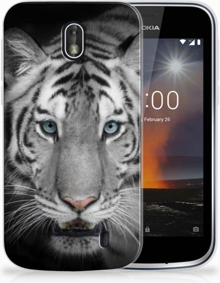 Nokia 1 TPU Hoesje Tijger